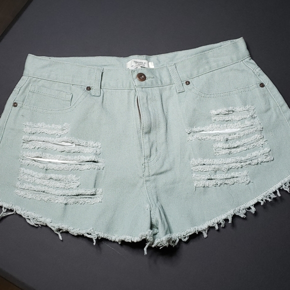 Forever 21 Pants - Forever 21 Distressed Shorts - Size 30